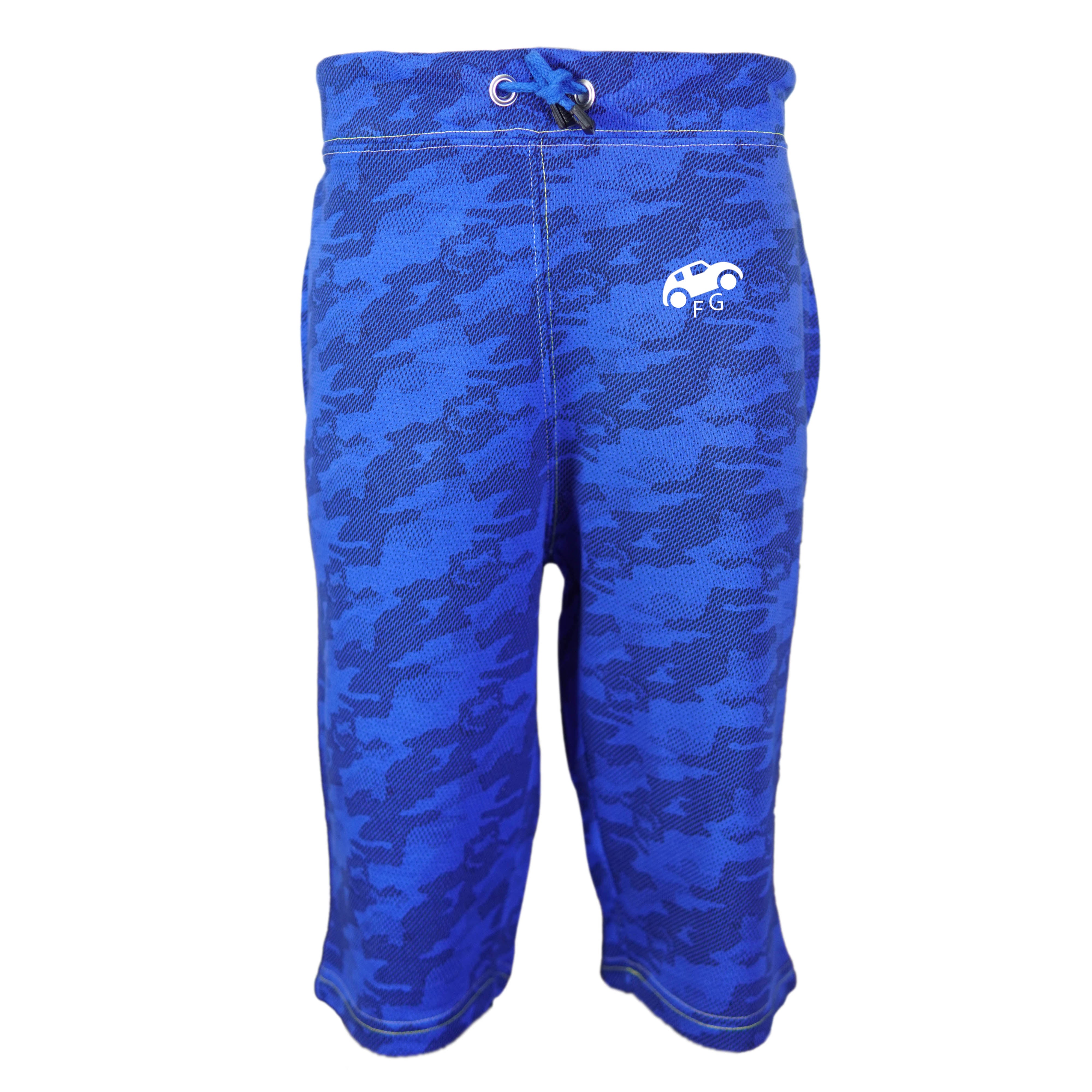 Royal Blue camouflage Short - Foxy Garments