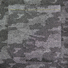 Charcoal Camuflage Short - Foxy Garments