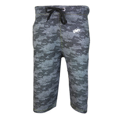 Charcoal Camuflage Short - Foxy Garments