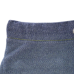 Blue Dotted & Linning Short - Foxy Garments