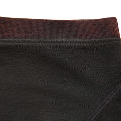 Black Acid Washed Contrast Collar Polo Shirt