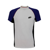 Side Panal Mesh Fabric Against Sweating Raglan T Shirt - Foxy Garments