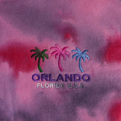 Orlando Pink Tie & Dye Hoodie