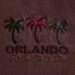Dark Color Orlando Hoodie With Contrast Rib