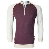 Long Sleeve "Short Zip Fashion" Sweat Shirt - Foxy Garments