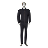 Full Zip Long Sleeve Polo Shirt with Trouser Tracksuit