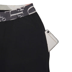 4-Way Stretched Quarter Zip Long Sleeve Polo Shirt with Trouser Tracksuit