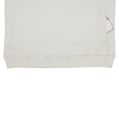 Quarter Zip Long Sleeve Rib Sweatshirt with Rib Trouser