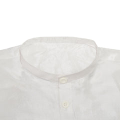 Shaded Short Sleeve Paper Shirt & Silk Lounge Trouser