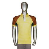 Men’s Raglan Sleeve Rib Polo Shirt