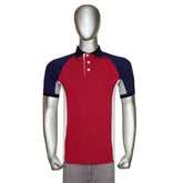 S/J Side Panal Raglan Polo Shirt