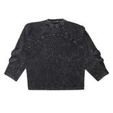 Vintage Wash Thermal Padded Sweat Shirt