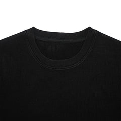 Rib Side Panel Raglan T Shirt
