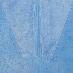 Mesh Fabric Quarter-Zip Short-Sleeve Fancy Kurta