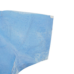 Mesh Fabric Quarter-Zip Short-Sleeve Fancy Kurta