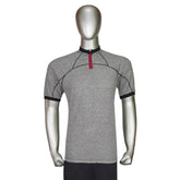 Thermal 2-Button Henley Raglan Short Sleeve T-Shirt