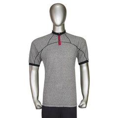 Thermal 2-Button Henley Raglan Short Sleeve T-Shirt