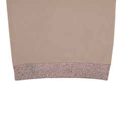 Modern Two-Tone Quarter-Zip Polo Shirt