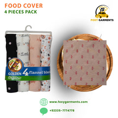 4-PIECE PACK ORGANIC FLANNEL COVER SHEET - Foxy Garments