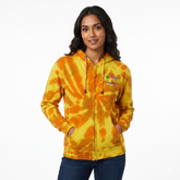Orlando Fire Effect Tie & Dye Hoodie