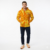 Orlando Fire Effect Tie & Dye Hoodie