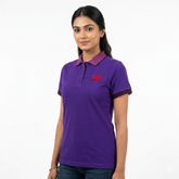 Royal Purple 03-Tunic Shaded Polo Shirt