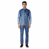 Acid wash Denim Suit