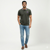 GREEN 03-Tunic Shade Polo Shirt