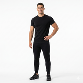 Rib Side Panel Raglan T Shirt