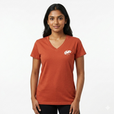 Women Velvet Effect Tee Shirt
