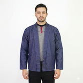 Denim Blazer Coat
