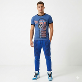 "Camouflage" Printed Panel Summer Track Suit