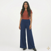Navy Blue Palazzo