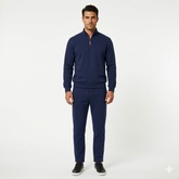 Quarter Zip Long Sleeve Sweatshirt with Trouser Tracksuit