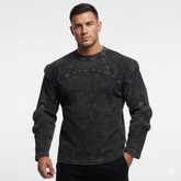Vintage Wash Thermal Padded Sweat Shirt