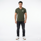 Adidas Brand MEN V Neck T Shirt