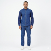 Contrast Arm's Denim Dress