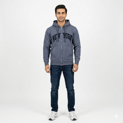 02-Tone Light Color New York Hoodie