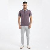 Light Purple 03-Tunic Polo Shirt