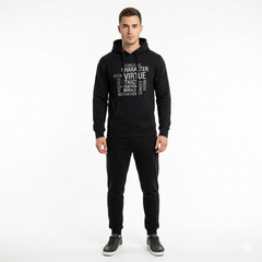 "CHARACTER" Pullover Hoodie