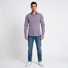 4-Way Stretched Formal Dress Shirt with causal wearing feelings
