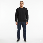 Down Shoulder Round Neck Sweat Shirt