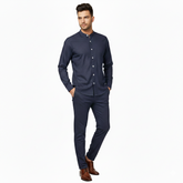Navy Blue Silk lounge & Sleep wear