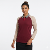 Raglan Thermal Full Sleeve Polo Shirt
