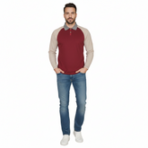 Raglan Thermal Full Sleeve Polo Shirt