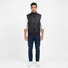 Men’s Sleeveless Quilted Jacket