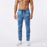 Denim Tie & Dye cloudy look Trouser