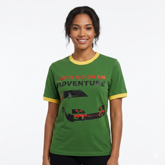 Women "ADVENTURE" Printed T Shirt