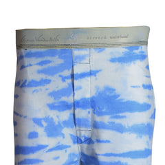 Woven Blue Tie & Dye Pant - Foxy Garments