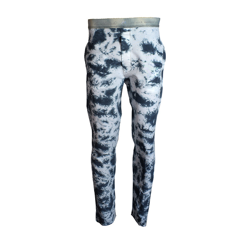 Woven Dark Green Tie & Dye Pant - Foxy Garments
